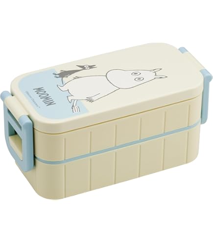 Amazon｜ムーミン 2段ランチボックス わいわい｜弁当箱